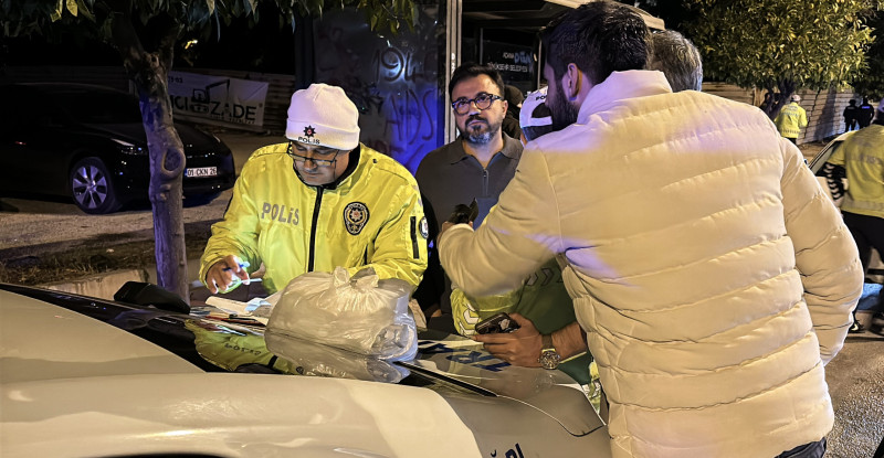 Adana’da dron destekli trafik denetimi yapıldı