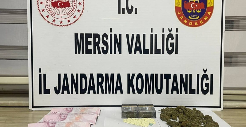 Mersin’de uyuşturucu operasyonunda 5 zanlı yakalandı