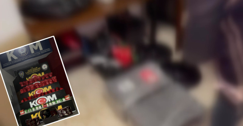 Adana’da 96 kilogram kaçak nargile tütünü ele geçirildi, 1 şüpheli gözaltına alındı