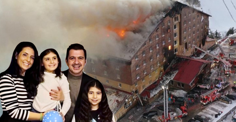 BOLU’DAKİ OTEL YANGININDA HAYATINI KAYBEDEN ADANALI DOĞAN AİLESİ ADANA’DA DEFNEDİLDİ