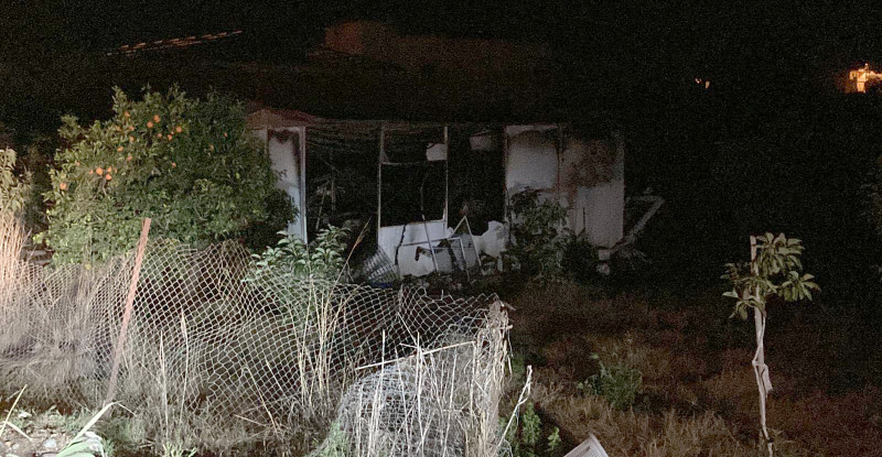 Mersin’de piknik tüpünün patlaması sonucu çıkan yangında 1 kişi öldü