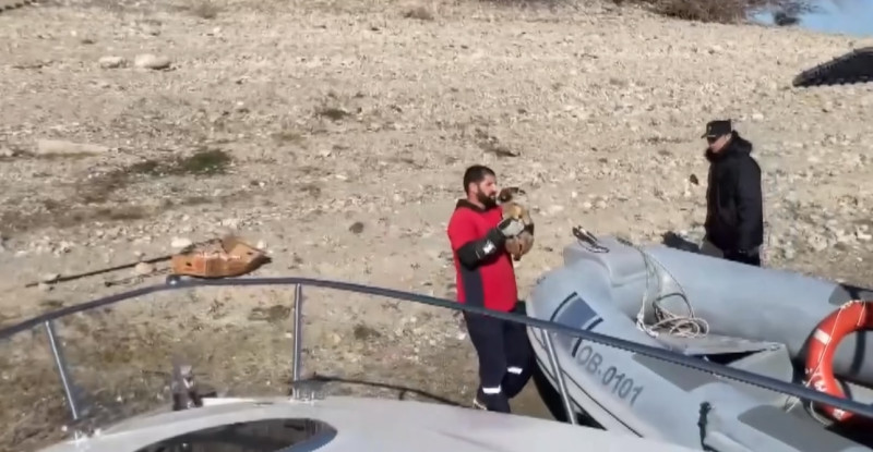 Adana’da içinde bir kişinin bulunduğu araç baraj gölüne düştü