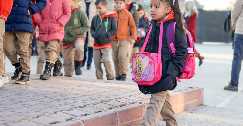 Okullarda yarıyıl tatili sonrası ilk ders zili çaldı