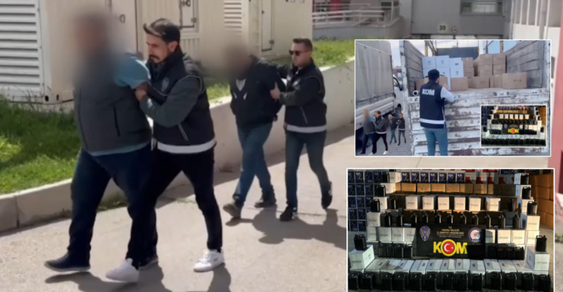 Adana’da 4 bin 830 litre etil alkol ele geçirildi