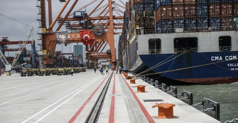 MERSİN ULUSLARARASI LİMANI GENİŞLEME PROJESİ’NİN İLK ETABININ AÇILIŞI YAPILDI