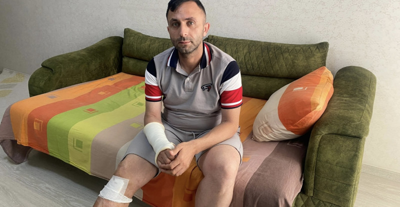 Mersin’de sahipsiz köpeklerin saldırdığı kişi yaralandı