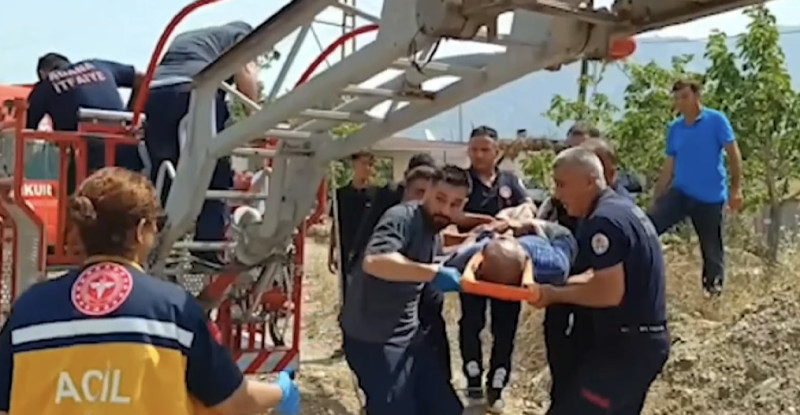 Adana’da çalıştığı evde elektrik akımına kapılan boyacı yaralandı