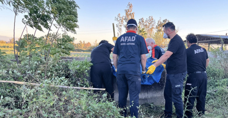 Osmaniye’de 6 gündür kayıp olan kişinin cesedi sulama kanalında bulundu