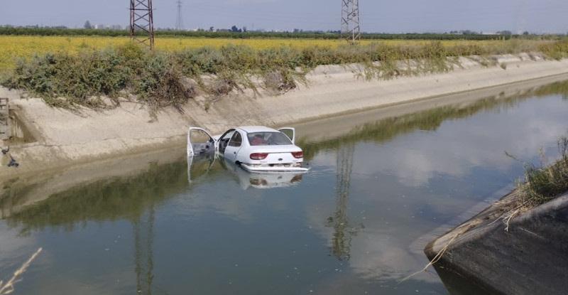 Adana’da sulama kanalına devrilen otomobildeki 1 kişi öldü, 2 kişi yaralandı