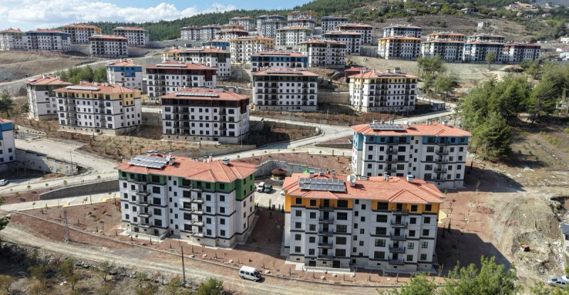 Osmaniye’de 819 deprem konutu ay sonuna kadar tamamlanacak