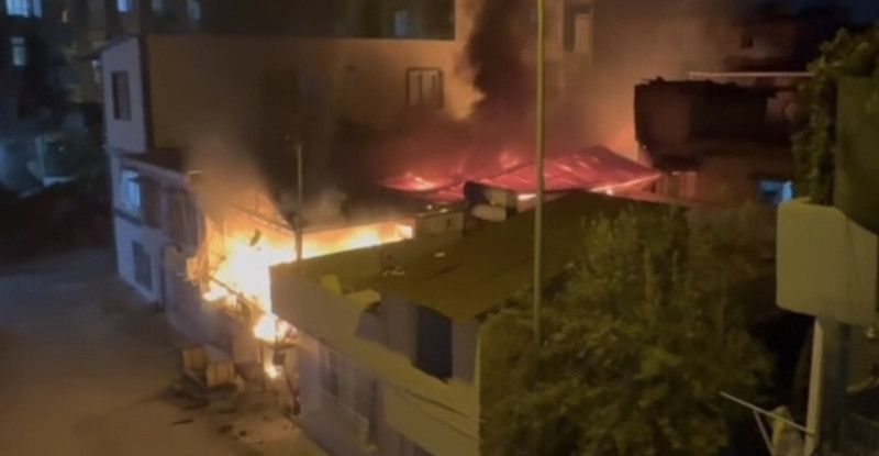 Adana’da müstakil evde çıkan yangın söndürüldü