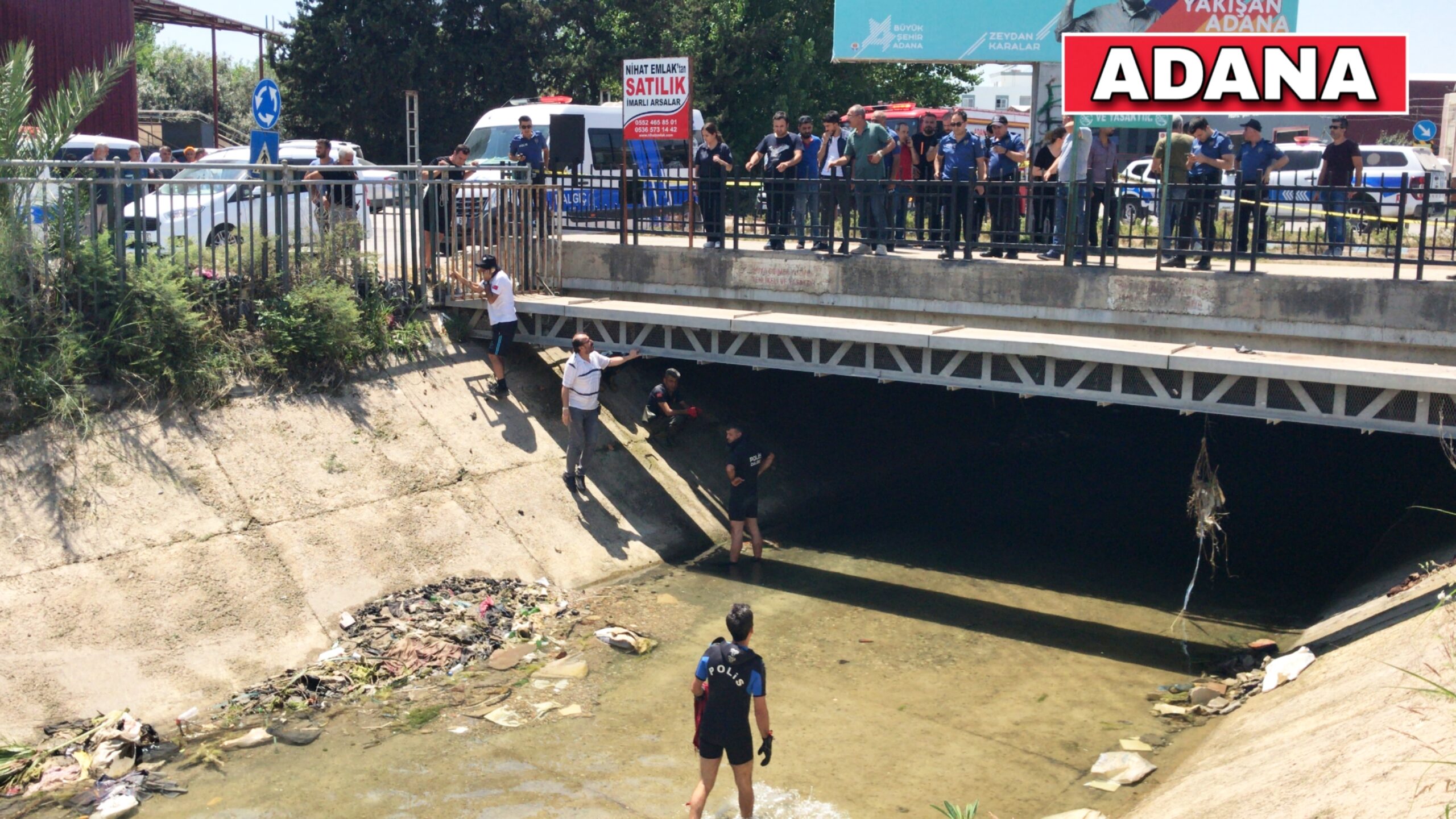 ADANA’DA KAYIP ÇOCUĞUN SULAMA KANALINDA CESEDİ BULUNDU
