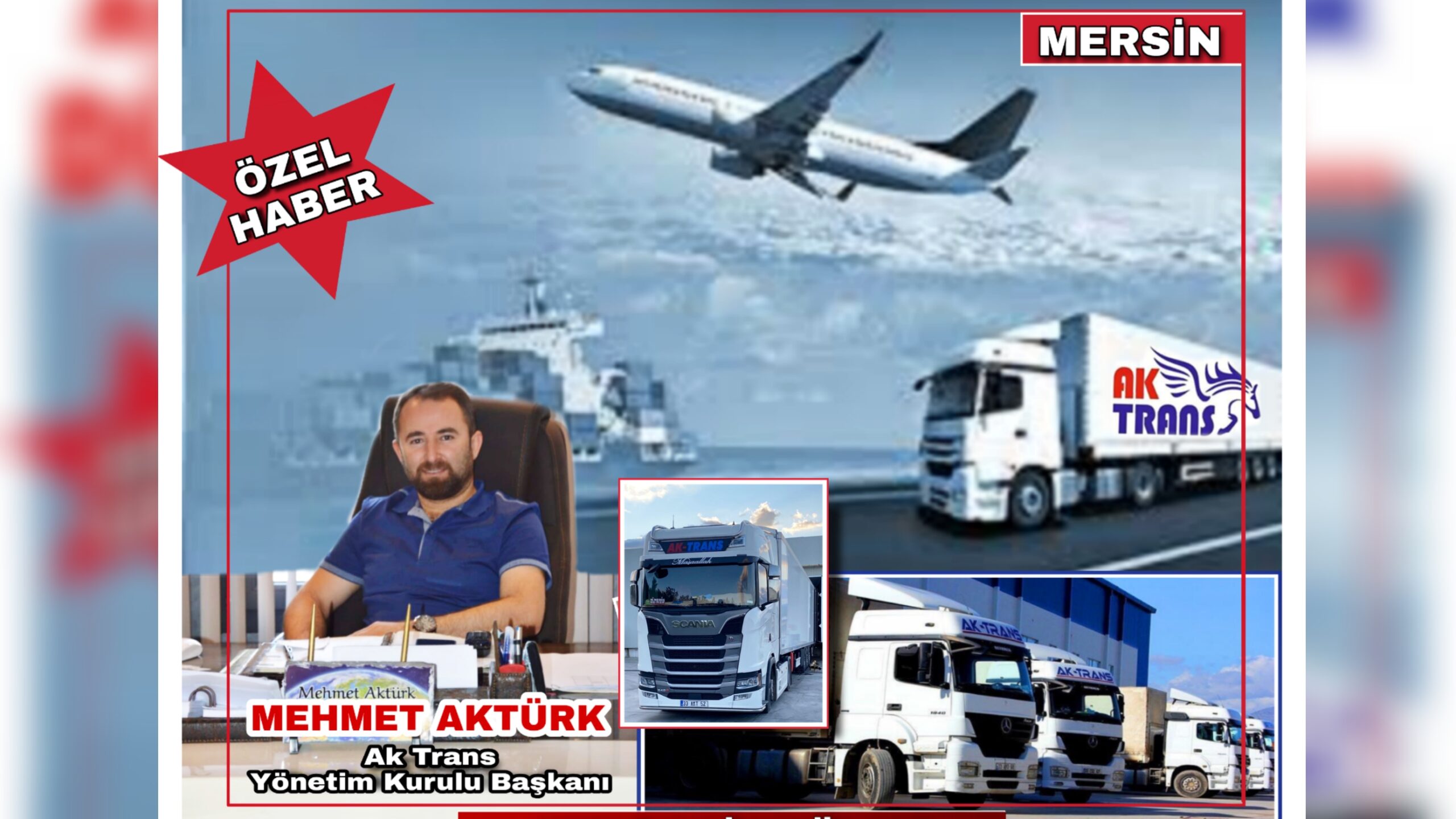 AK TRANS TAŞIMACILIK DÜNYAYA AÇILIYOR…