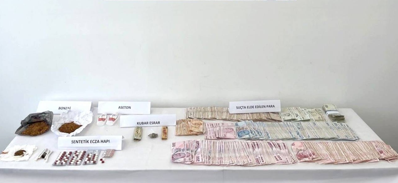Mersin’de uyuşturucu operasyonlarında gözaltına alınan 4 şüpheliden 1’i tutuklandı