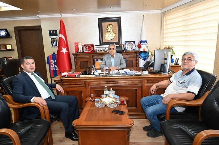 SGK İl Müdürü Koç, Başkan Sarı’yı ziyaret etti