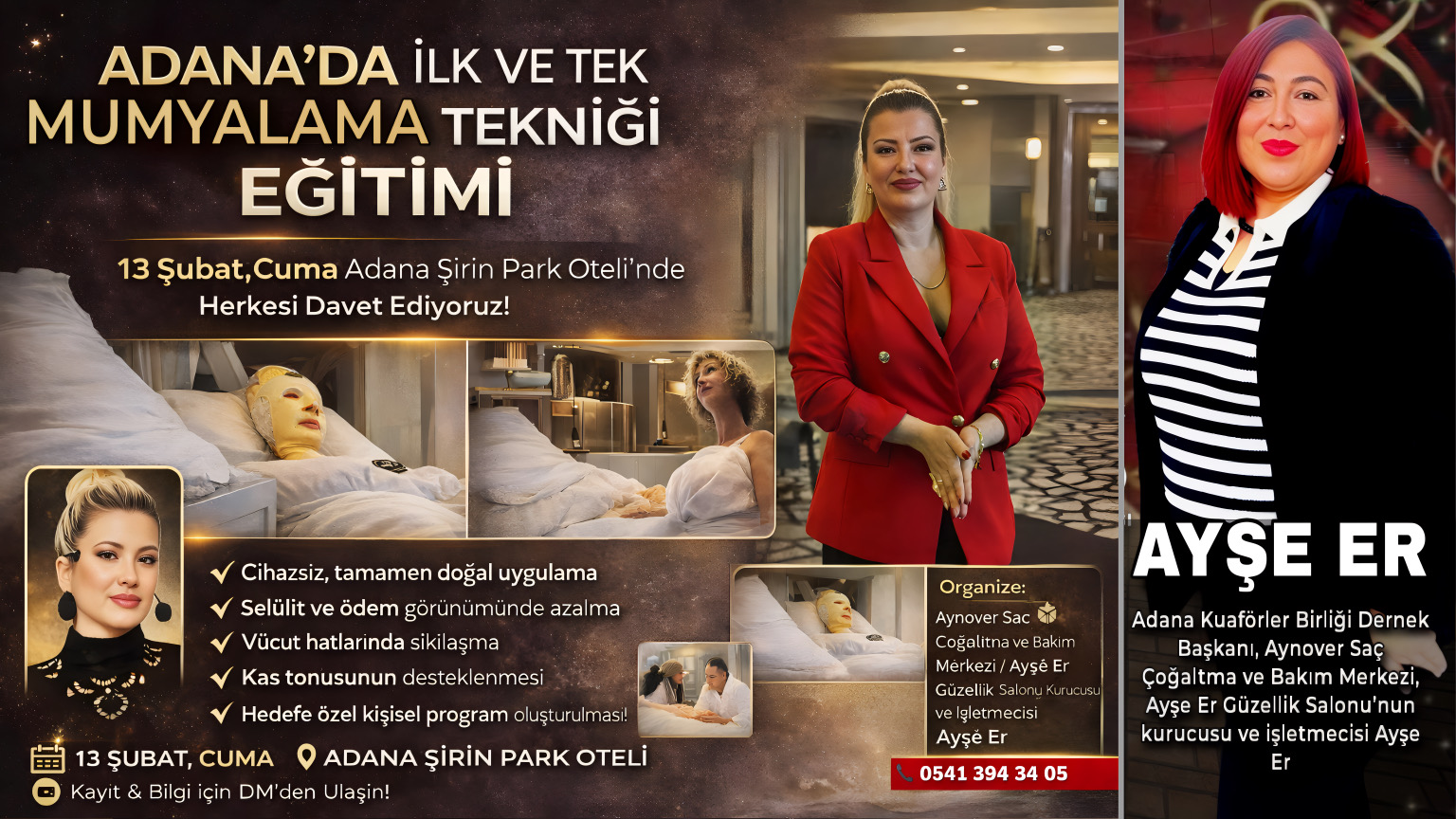 Adana’da Bir İlk ve Tek: Mumyalama Tekniği Eğitimi Düzenleniyor