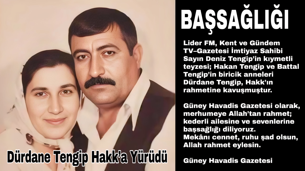 Dürdane Tengip Hakk’a Yürüdü
